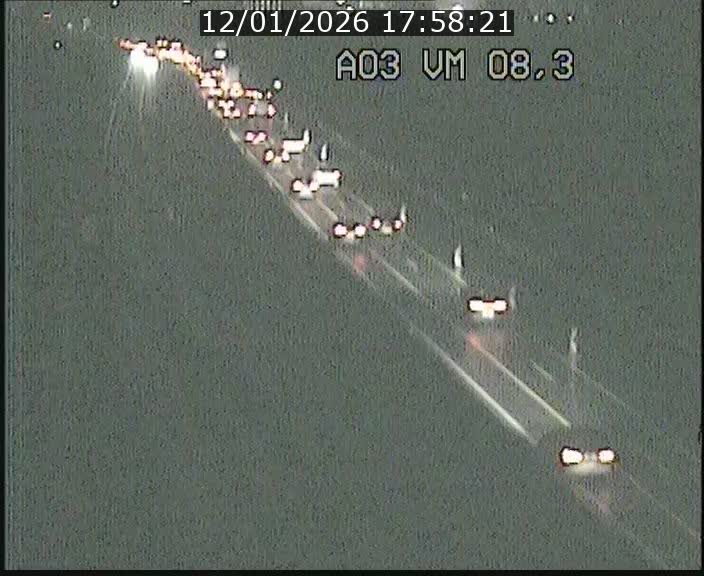 Traffic live webcam Luxembourg Bettembourg - A3 - BK 8.3 - direction France