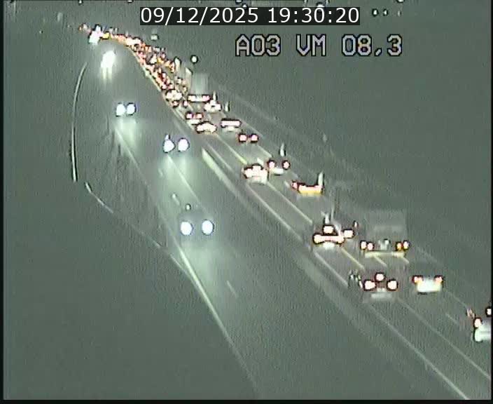 <h2>Traffic live webcam Luxembourg Bettembourg - A3 - BK 8.3 - direction France</h2>