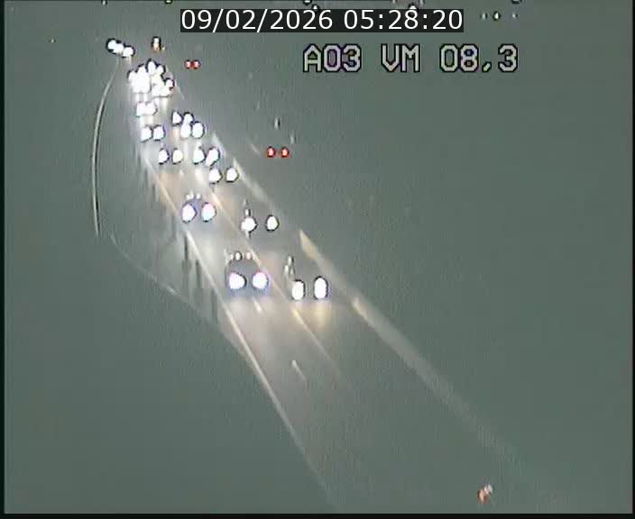 <h2>Traffic live webcam Luxembourg Bettembourg - A3 - BK 8.3 - direction France</h2>