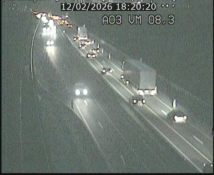 <h2>Traffic live webcam Luxembourg Bettembourg - A3 - BK 8.3 - direction France</h2>