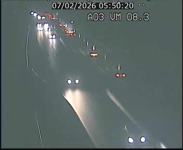 <h2>Traffic live webcam Luxembourg Bettembourg - A3 - BK 8.3 - direction France</h2>