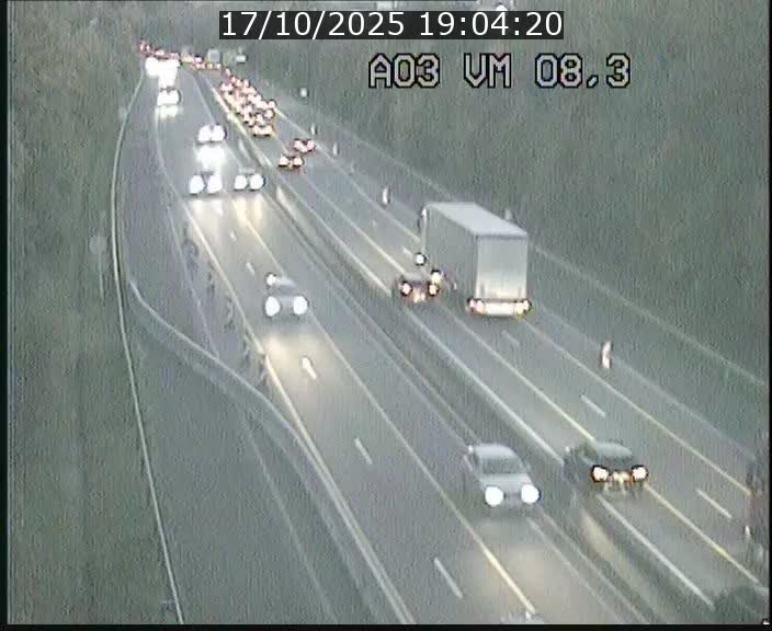 <h2>Traffic live webcam Luxembourg Bettembourg - A3 - BK 8.3 - direction France</h2>