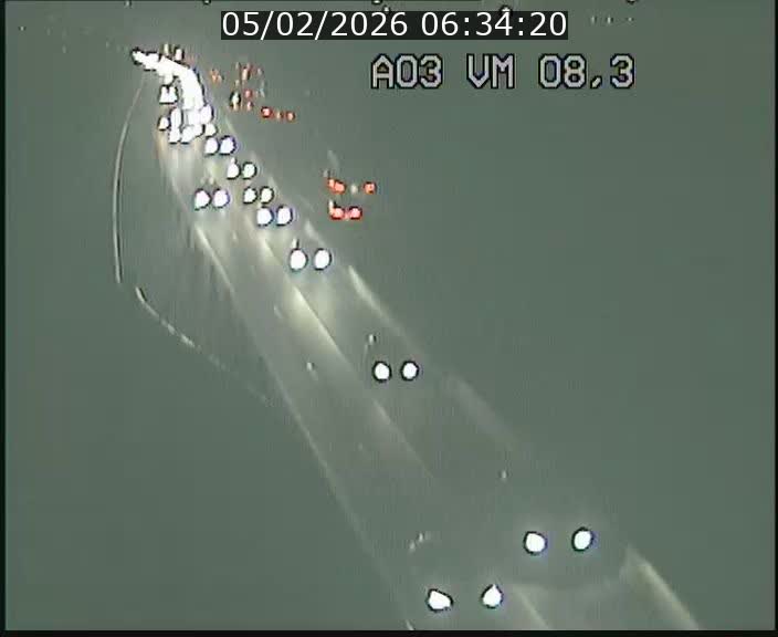 <h2>Traffic live webcam Luxembourg Bettembourg - A3 - BK 8.3 - direction France</h2>