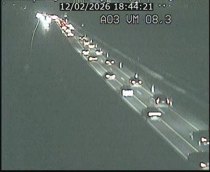 Traffic live webcam Luxembourg Bettembourg - A3 - BK 8.3 - direction France