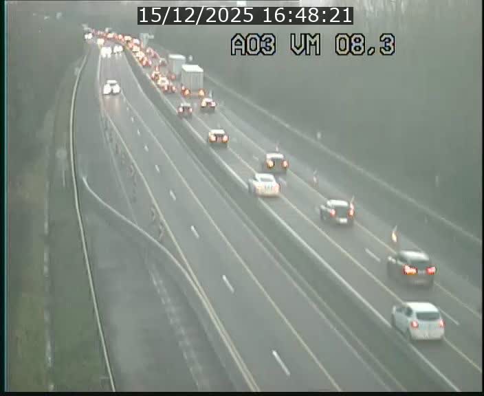 <h2>Traffic live webcam Luxembourg Bettembourg - A3 - BK 8.3 - direction France</h2>