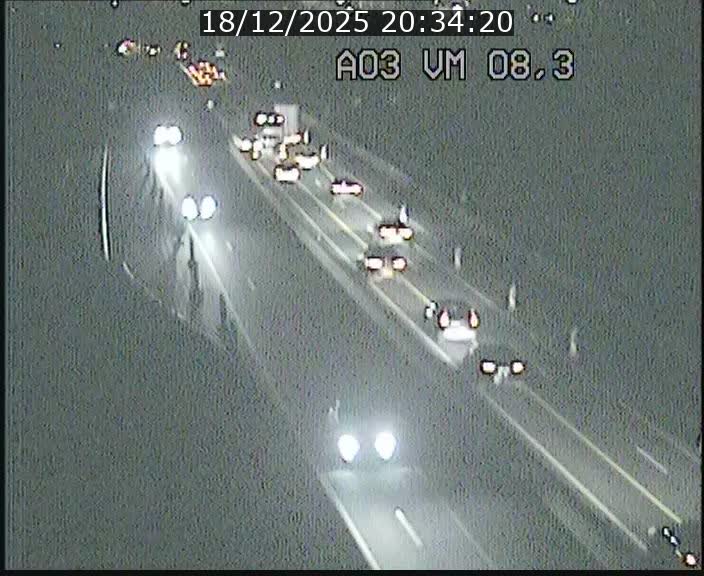 <h2>Traffic live webcam Luxembourg Bettembourg - A3 - BK 8.3 - direction France</h2>