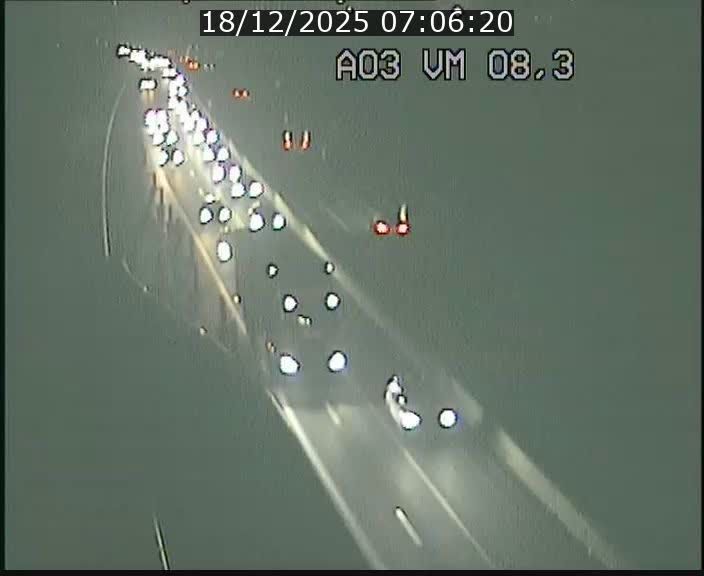 <h2>Traffic live webcam Luxembourg Bettembourg - A3 - BK 8.3 - direction France</h2>