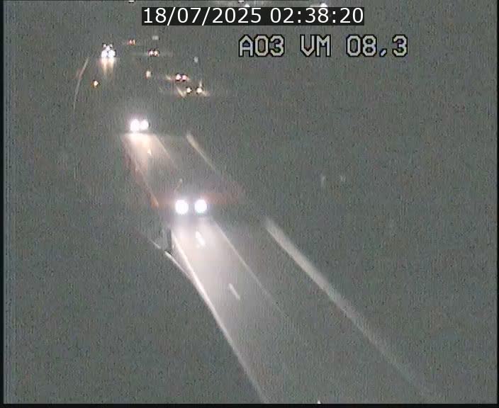 Traffic live webcam Luxembourg Bettembourg - A3 - BK 8.3 - direction France