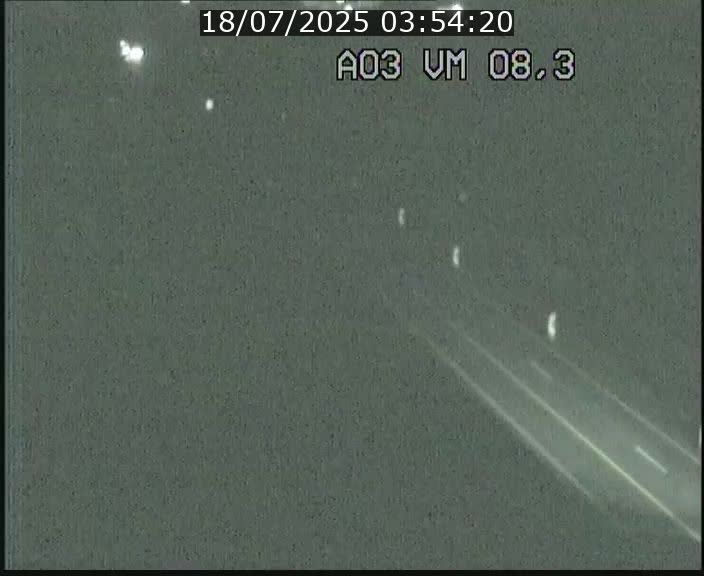 Traffic live webcam Luxembourg Bettembourg - A3 - BK 8.3 - direction France