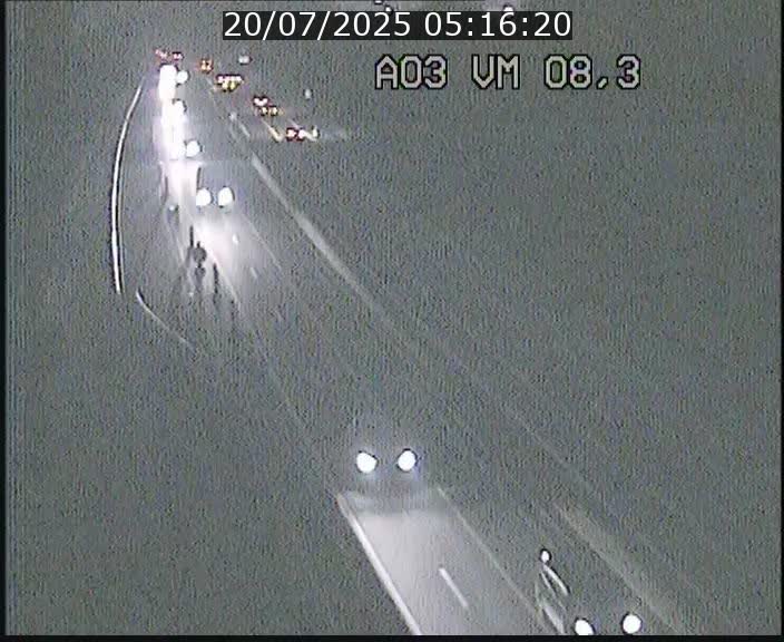 Traffic live webcam Luxembourg Bettembourg - A3 - BK 8.3 - direction France