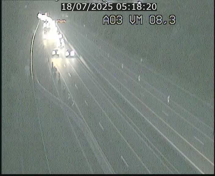 Traffic live webcam Luxembourg Bettembourg - A3 - BK 8.3 - direction France