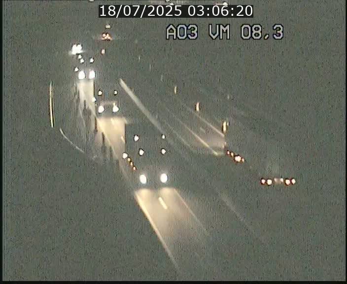 Traffic live webcam Luxembourg Bettembourg - A3 - BK 8.3 - direction France