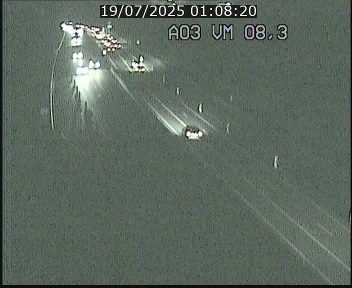 Traffic live webcam Luxembourg Bettembourg - A3 - BK 8.3 - direction France