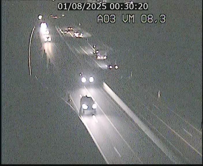 Traffic live webcam Luxembourg Bettembourg - A3 - BK 8.3 - direction France
