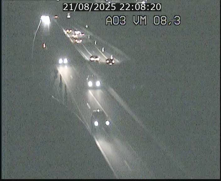 Traffic live webcam Luxembourg Bettembourg - A3 - BK 8.3 - direction France