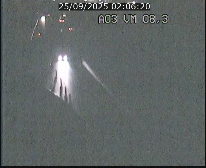 Traffic live webcam Luxembourg Bettembourg - A3 - BK 8.3 - direction France