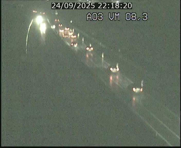 Traffic live webcam Luxembourg Bettembourg - A3 - BK 8.3 - direction France
