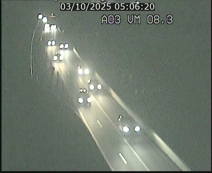 Traffic live webcam Luxembourg Bettembourg - A3 - BK 8.3 - direction France