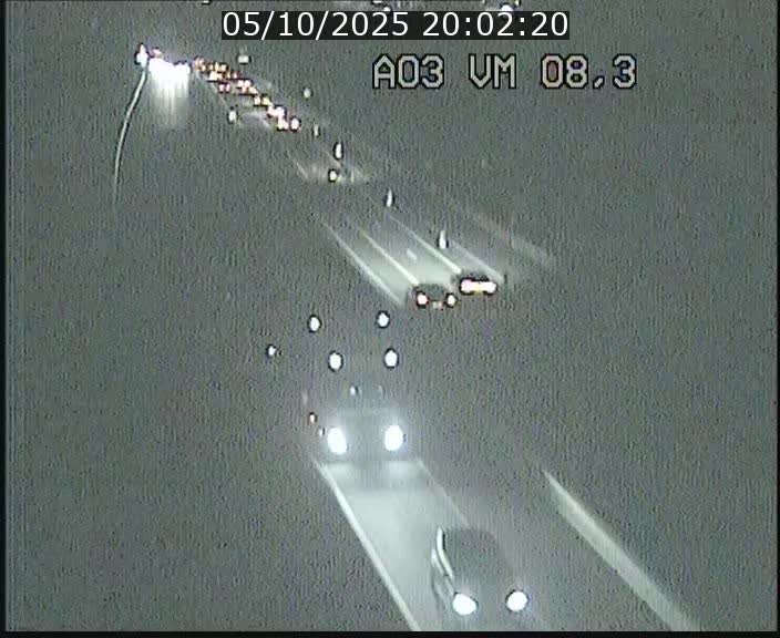 Traffic live webcam Luxembourg Bettembourg - A3 - BK 8.3 - direction France