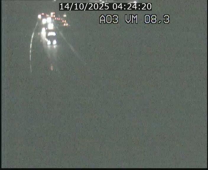 Traffic live webcam Luxembourg Bettembourg - A3 - BK 8.3 - direction France