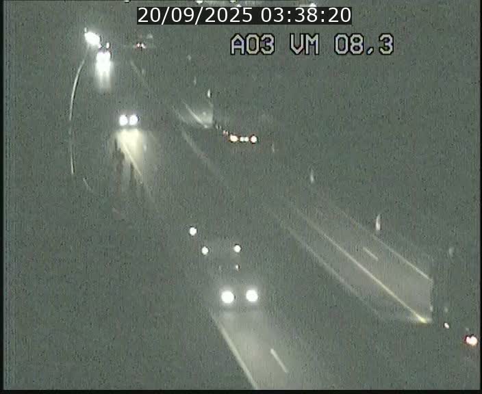 <h2>Traffic live webcam Luxembourg Bettembourg - A3 - BK 8.3 - direction France</h2>