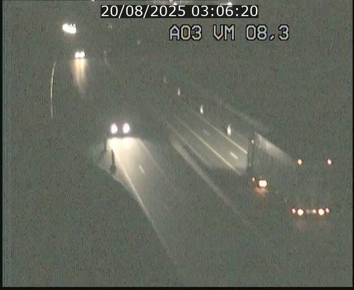 <h2>Traffic live webcam Luxembourg Bettembourg - A3 - BK 8.3 - direction France</h2>