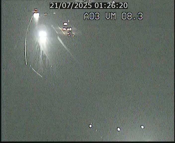 <h2>Traffic live webcam Luxembourg Bettembourg - A3 - BK 8.3 - direction France</h2>