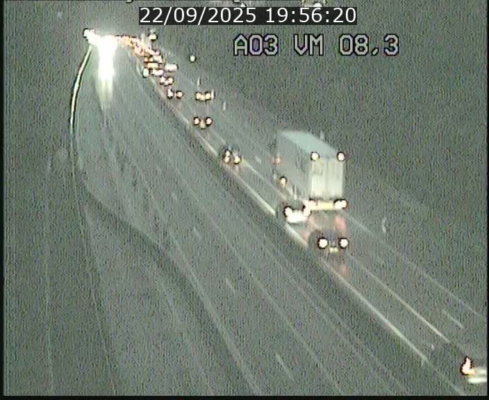 <h2>Traffic live webcam Luxembourg Bettembourg - A3 - BK 8.3 - direction France</h2>