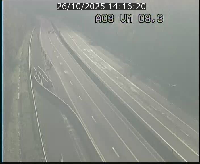 <h2>Traffic live webcam Luxembourg Bettembourg - A3 - BK 8.3 - direction France</h2>