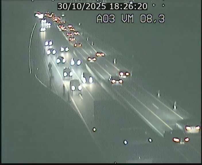 <h2>Traffic live webcam Luxembourg Bettembourg - A3 - BK 8.3 - direction France</h2>