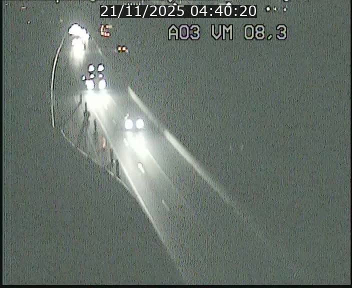 <h2>Traffic live webcam Luxembourg Bettembourg - A3 - BK 8.3 - direction France</h2>