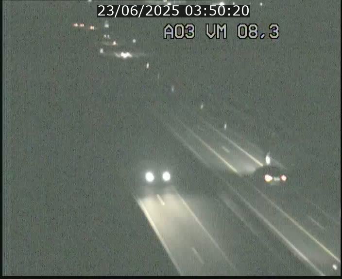 <h2>Traffic live webcam Luxembourg Bettembourg - A3 - BK 8.3 - direction France</h2>