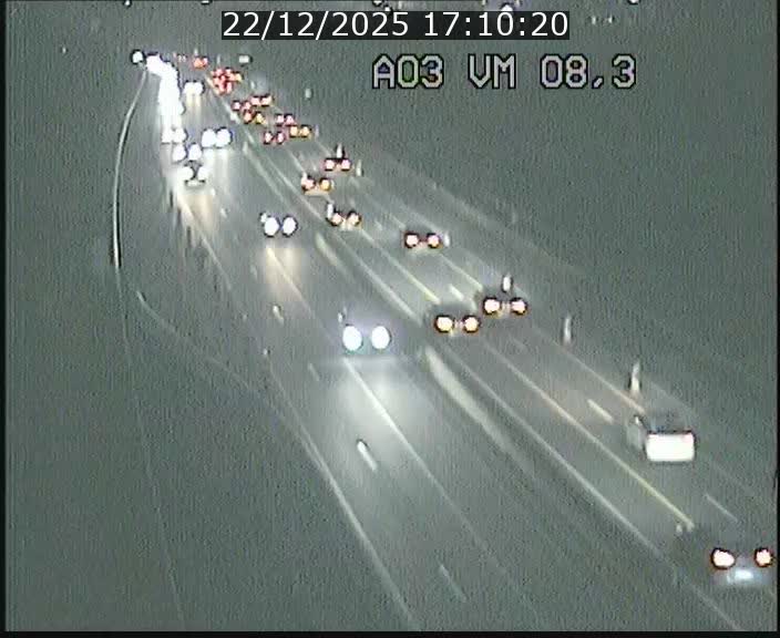 Traffic live webcam Luxembourg Bettembourg - A3 - BK 8.3 - direction France