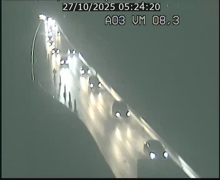 <h2>Traffic live webcam Luxembourg Bettembourg - A3 - BK 8.3 - direction France</h2>