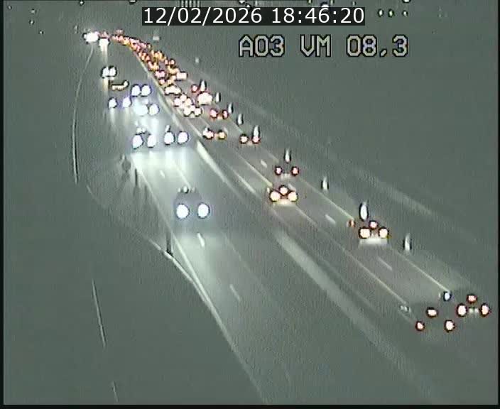 <h2>Traffic live webcam Luxembourg Bettembourg - A3 - BK 8.3 - direction France</h2>