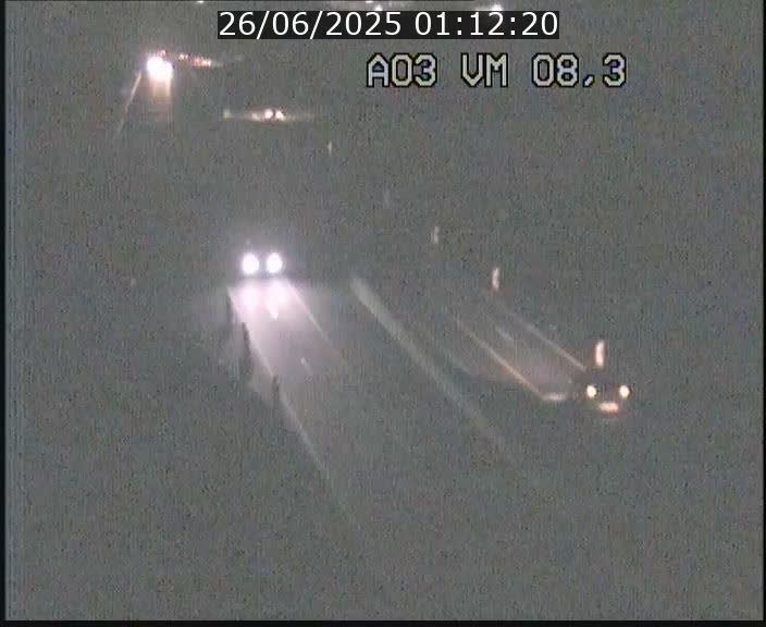 <h2>Traffic live webcam Luxembourg Bettembourg - A3 - BK 8.3 - direction France</h2>