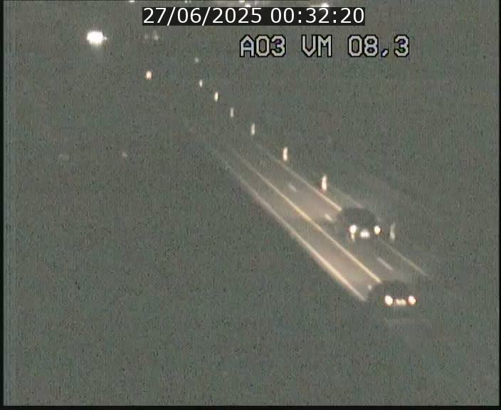 <h2>Traffic live webcam Luxembourg Bettembourg - A3 - BK 8.3 - direction France</h2>
