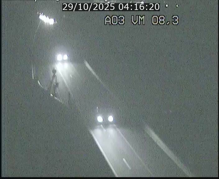 <h2>Traffic live webcam Luxembourg Bettembourg - A3 - BK 8.3 - direction France</h2>