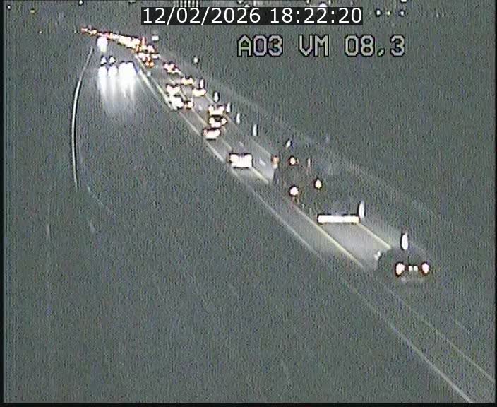 <h2>Traffic live webcam Luxembourg Bettembourg - A3 - BK 8.3 - direction France</h2>