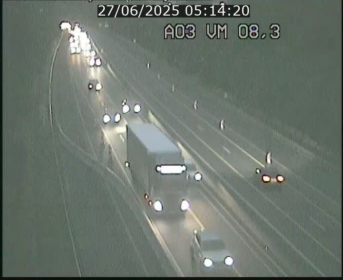 <h2>Traffic live webcam Luxembourg Bettembourg - A3 - BK 8.3 - direction France</h2>