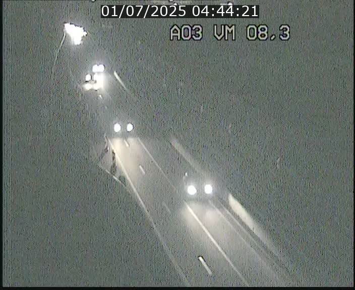 <h2>Traffic live webcam Luxembourg Bettembourg - A3 - BK 8.3 - direction France</h2>