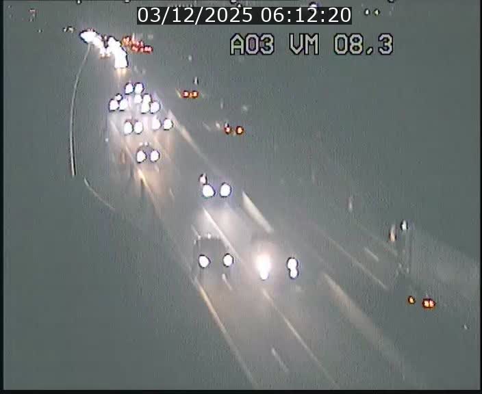 <h2>Traffic live webcam Luxembourg Bettembourg - A3 - BK 8.3 - direction France</h2>