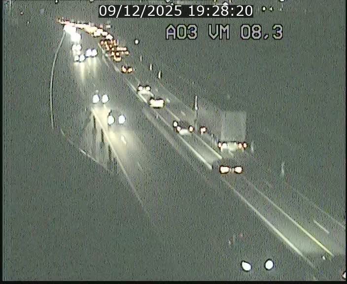 <h2>Traffic live webcam Luxembourg Bettembourg - A3 - BK 8.3 - direction France</h2>