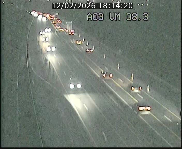 <h2>Traffic live webcam Luxembourg Bettembourg - A3 - BK 8.3 - direction France</h2>