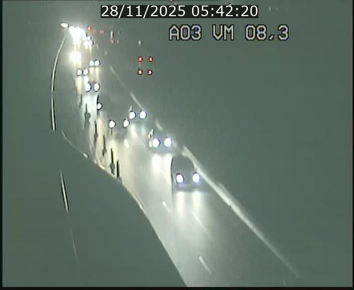 <h2>Traffic live webcam Luxembourg Bettembourg - A3 - BK 8.3 - direction France</h2>