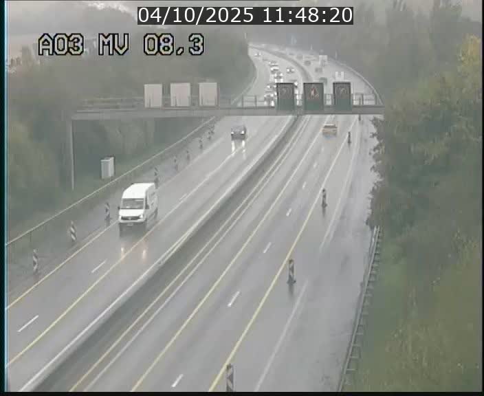 <h2>Webcam Autoroute après la Croix de Bettembourg en direction de Luxembourg sur l'A3</h2>