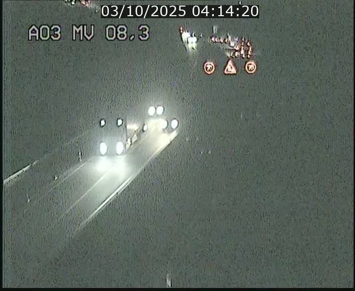 <h2>Webcam Autoroute après la Croix de Bettembourg en direction de Luxembourg sur l'A3</h2>