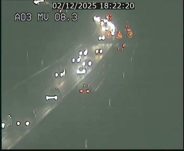 <h2>Webcam Autoroute après la Croix de Bettembourg en direction de Luxembourg sur l'A3</h2>