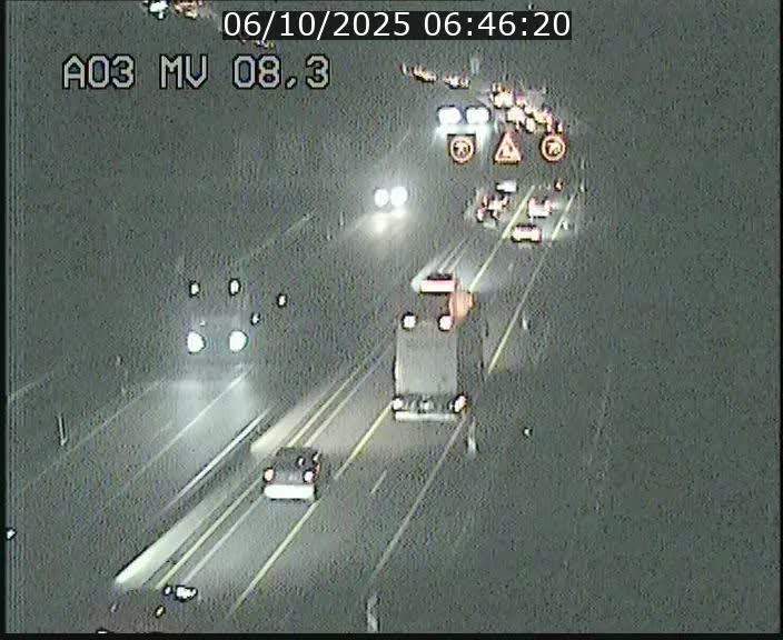 <h2>Webcam Autoroute après la Croix de Bettembourg en direction de Luxembourg sur l'A3</h2>