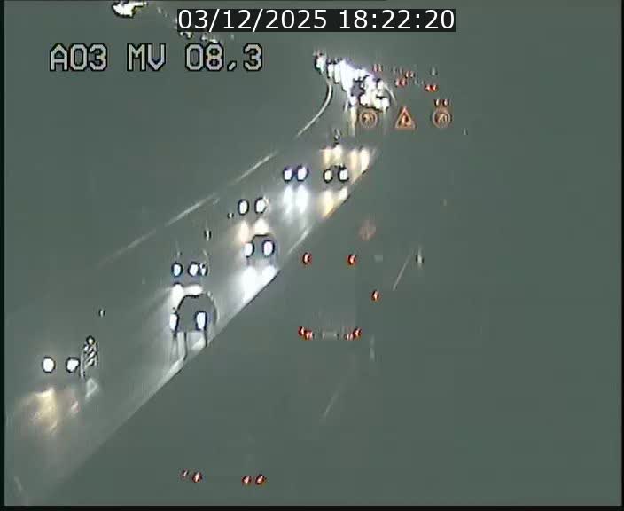 <h2>Webcam Autoroute après la Croix de Bettembourg en direction de Luxembourg sur l'A3</h2>